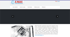 Desktop Screenshot of emremuhendislik.com.tr
