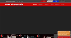 Desktop Screenshot of emremuhendislik.net